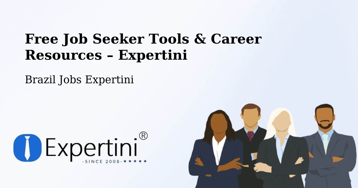 Free Job Seeker Tools & Career Resources – Frei Paulo - Frei Paulo, Brazil Jobs Expertini