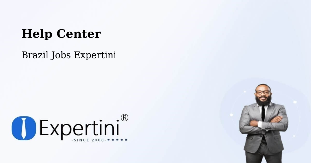 Help Center – Frei Paulo - Brazil Jobs Expertini